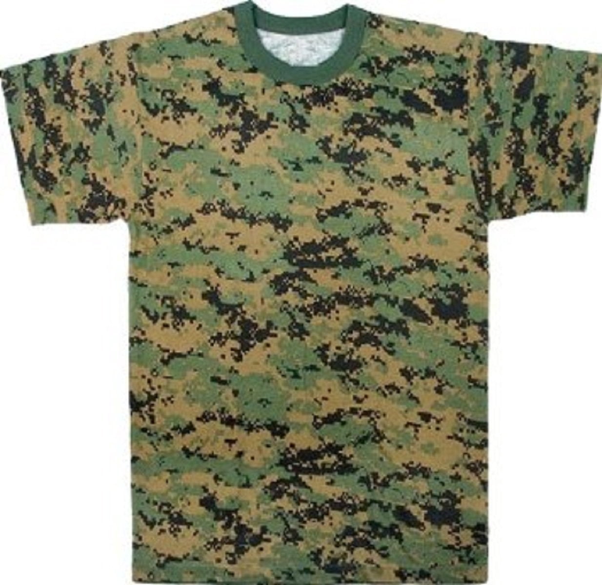Rothco T-Shirt Camouflage Numérique - Camouflage Numérique Forestier, Petit