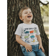 thumbnail image 4 of Argulvti T-Shirt d'Été pour Petits Garçons, Manches Courtes à la Mode, Col Rond, Imprimé de Lettres Dinosaure, 4 of 7