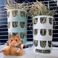 thumbnail image 3 of CBFFDC Hamster Grass Manger Small Grass Feeder Rack Hollow Design Rabbit Hamster Manger Food Bin Bowl Small Pet Cage Supplies, 3 of 6
