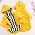 thumbnail image 1 of CNKOO Waterproof Dog Raincoat with Reflective Buttons  Adjustable Hood  Detachable Rainproof Dog Clothes for Rainy Days, 1 of 6