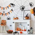 thumbnail image 4 of OUNONA 1Set Giant Spider For  Plush Spider Toy Scary Effect Decoration Item For Carnivals, 4 of 8