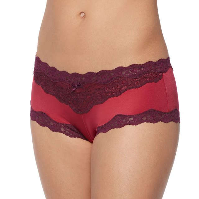 Maidenform Womens Cheeky Scalloped Lace Hipster - Best-Seller, 9