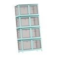 thumbnail image 1 of Boîte de Rangement Portable pour Garde-Robe, Organisateur de Rangement pour Vêtements, Garde-Robe Garde-Robe Bleu, 1 of 6