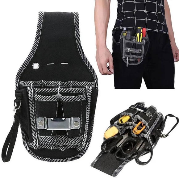 Product Category Tool Bag 2 - Multifunctional Electrician Pouch Set with Belt Clip and Holster | Durable Pouch for Tools and Accessories without Packaging