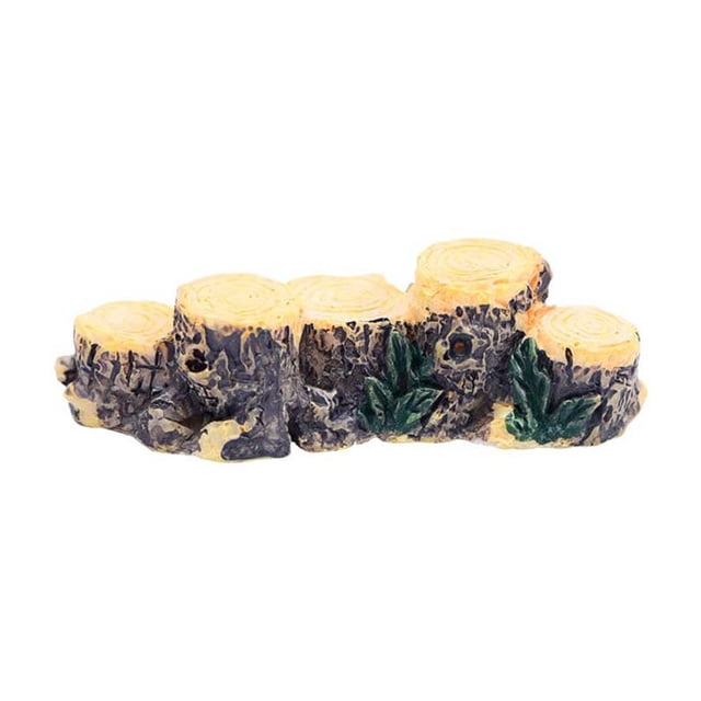 ZheElen Fairy Garden With Tree Stump Materials Handmade Crafts Fairy Garden Miniatures 1Set