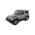 thumbnail image 2 of Rhino Rack Aero Bar 4WD SUV Roof Racks   Gutter Mount Base Rack for Jeep Wrangler JK/JL 2 Door Hard Top 2011-2015 (2, 2 of 6
