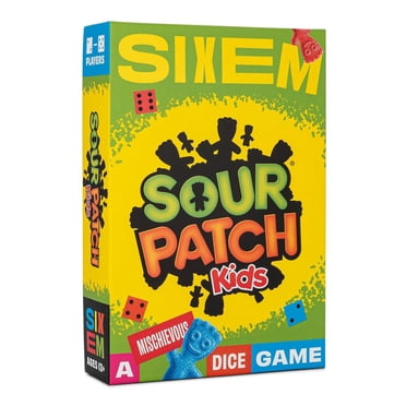 Sixem – Sour Patch Kids Edition – Fast-Paced Party Card Game – English Version