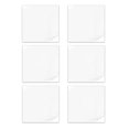 thumbnail image 1 of 6pcs 3D Square Mirror Tile Wall Stickers Self Adhesive for Bathroom Home Decor, 1 of 5