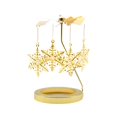 thumbnail image 1 of fastboy Rotating Candle Holder Candlestick Decorative for Living Room Ornament Snowflake, 1 of 9