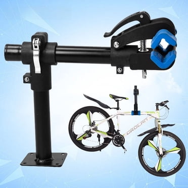 Space-Saving Wall-Mounted Bike Repair Stand for Mountain & Road Bikes - Durable, Easy Assembly with Sturdy Support and Accessory Included – Ideal Desktop Maintenance Tool for Cycling Enthusiasts (A)