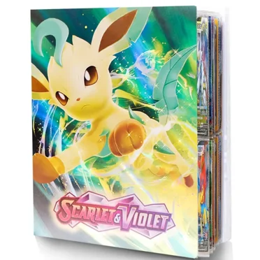 Classeur de Cartes pour Cartes à Collectionner, Classeur de Cartes à Collectionner, 4 Pochettes Pouvant Contenir 240 Cartes, Album de Collection (LSX3)