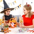 thumbnail image 4 of SIYTUAU Sac de Bonbons d'Halloween Non Tissé pour la Collecte de Friandises, Pochette Réutilisable pour Bonbons, Design Multicolore, Cadeau de Fête pour Enfants, Fourre-Tout de Collection, Conteneur de Transport, Accessoire D, 4 of 6