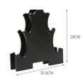 thumbnail image 3 of XZNGL Dumbbell Rack Stand 3 Tier Dumbbells Hand Weights Sets Holds 30 Pounds, 3 of 9