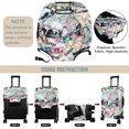 thumbnail image 5 of Luggage Cover Protector Travel Suitcase Covers Protective Skin for Carry On Baggage Fit 18-20 Inch Luggage, 5 of 5