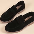 thumbnail image 4 of Babysbule Chaussures pour Femmes Liquidation Chaussures de Mode pour Femme Décontractées Confortables Bout Rond Talons Bas Chaussures Couleur Unie, 4 of 7