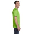 thumbnail image 3 of Hanes Mens 5.2 oz HEAVYWEIGHT Short Sleeve T-shirt, 2XL, Lime, 3 of 4