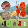 thumbnail image 2 of EQWLJWE Cintres à Cliquet Robustes, Corde à Cliquet pour Attacher, Réfléchissante, Auvent Réglable, Sangle de Tente, Cintre Rétractable, Crochet d'Arrimage avec Crochets Renforcés pour Camping, Culture, Lumière, Cintres à Corde Ajustables, 2 of 8