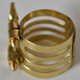 thumbnail image 4 of 2X Ishimori Saxophone Bakelite Mouthpiece Clamp Reed Clip Musical Instrument Accessories, 4 of 7