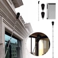 thumbnail image 1 of MKHSQHDG Today's Deals Gutter Cleaning Brush Roofing Tool with 8Pcs Telescopic Extendable Pole 10.5Ft Gutter Cleaner Easy Leave Gutter Cleaning Tools for Cleaning Leaves/Window/Gutter/Hanging Light, 1 of 6