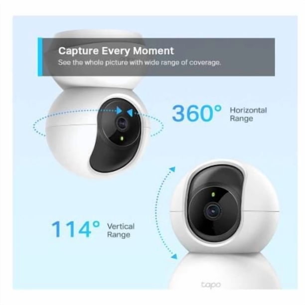 TP-Link Pan/Tilt Home Security HD Wi-Fi Camera - Walmart.ca