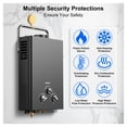 thumbnail image 3 of 6L Portable Natural Gas , 1.58GPM Instant Hot Shower For Camping/RV, 40K BTU, Tankless Water Heater ,Widely Used, 3 of 5