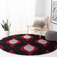 thumbnail image 1 of Safavieh Florida Declan Geometric Swirls Shag Area Rug, 1 of 8
