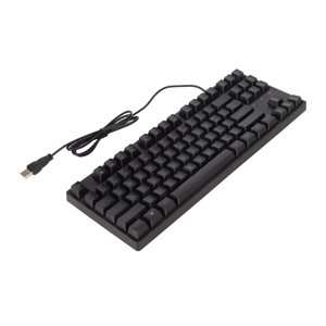 Clavier mécanique, touches courbées 87 Clés USB Clavier filaire pour ordinateur