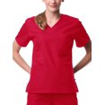 thumbnail image 1 of Liquidation core par maevn Haut d'Uniforme Sportif à Col en V Uni pour Femmes, 1 of 1
