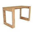 thumbnail image 1 of FM FURNITURE Aurora Writing Computer Desk Engineered Wood Oak, 1 of 8