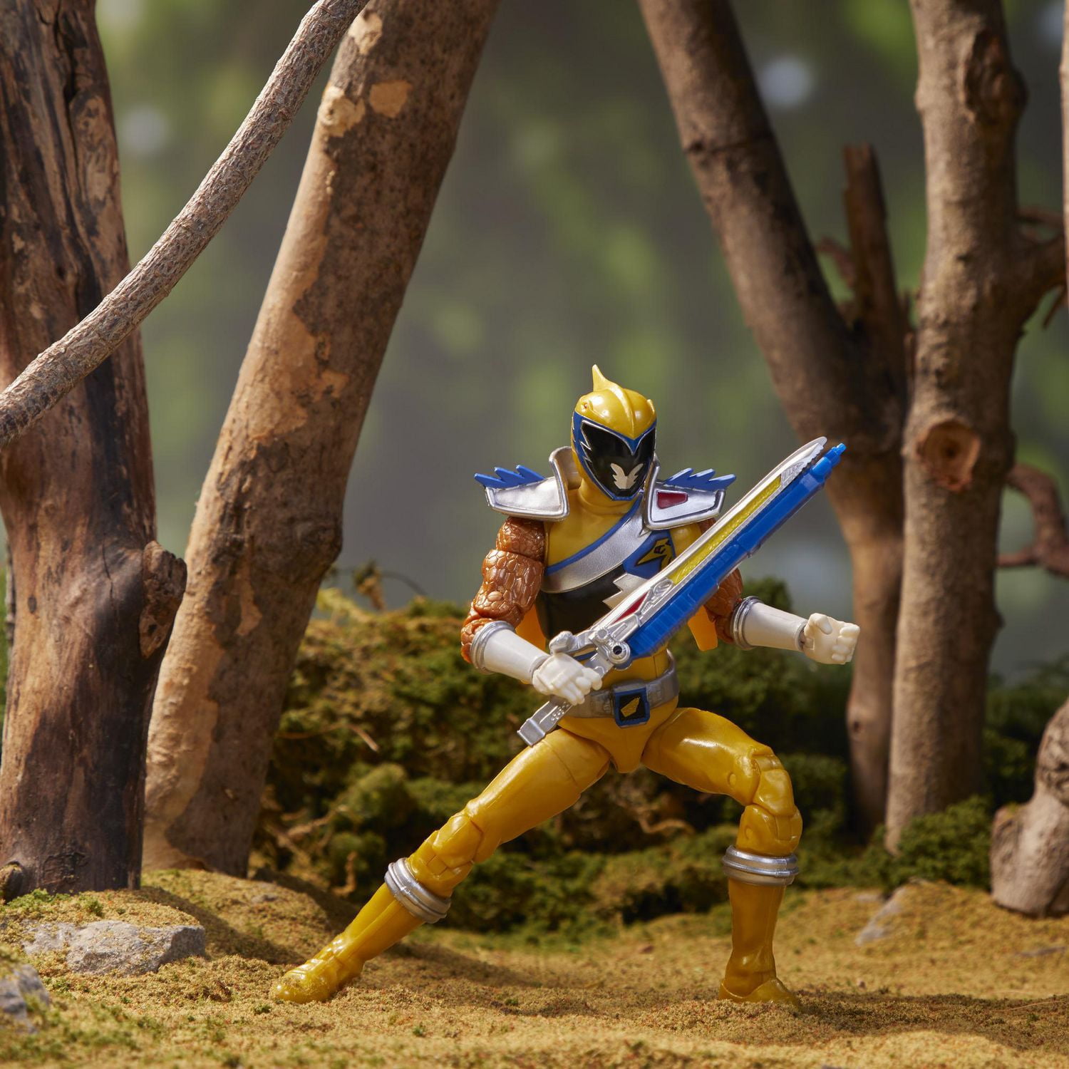 Power Rangers Lightning Collection -Gold Ranger, figurines articulées de collection de 15 cm