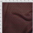 thumbnail image 3 of oneOone Cotton Poplin Fabric Leaves Block Print Sewing Fabric BTY 42 Inch Wide, 3 of 4