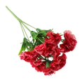 thumbnail image 3 of 11Head Carnation Artificial Flowers Plastic Fake Plants Home Party Wedding Decor, 3 of 8