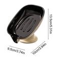 thumbnail image 4 of MTBLYS Soap Drain Rack Wall Mounted Soap Holder Plastic Bathroom Shower Kitchen Automatic Drainage 5.31X3.94X3.54 Inch, 4 of 7