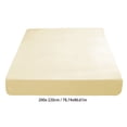 thumbnail image 3 of Double Fitted Sheet for Double Bed 78x86, Deep Pocket Non Slip Mattress Cover, Soft Polyester Knit Bed Sheet for Naked Sleeping, All Around Elastic Mattress, 3 of 6