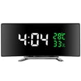 thumbnail image 2 of Drppepioner Multifunctional Intelligent Digital Mirror Clock Desk Clock Large Screen Display Silent Sleep Electronic Clock for Home Adults Gifts, 2 of 7
