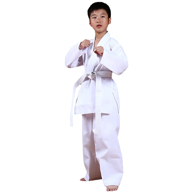 Bangcool Karate Uniform Traditional Cotton Martial Arts Uniform Training Uniform for Kids