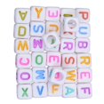 thumbnail image 1 of jifeng 200 Pcs Mix Square Acrylic Alphabet Beads Charms Large Hole DIY Crafts 2 #, 1 of 8
