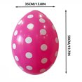 thumbnail image 3 of Inflatable Easter Eggs Easter Inflatables Outdoor Decorations Easter Decorations Outdoor Easter Eggs Decorations Outdoor Decoration Toys Colorful Inflatable Easter Eggs for Yard Garden Party, 3 of 7