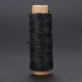 thumbnail image 1 of 150D/16 Flat Waxed Sewing Thread Leather Craft Shoes Repair Hand Stitching Cord 50m Black, 1 of 1