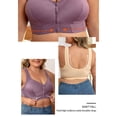 thumbnail image 4 of WRKEKC Wireless Sleep Bra Plus Size Floral Print Seamless Comfort Lounge Wear Non Underwire, 4 of 4