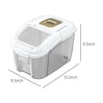 thumbnail image 3 of LSLJS Household Portable Rice Bucket, Sealed Rice Container, Flour Storage Container, Cereal Dispenser, Household Rice Storage Container, Pet Food Storage Container, Storage Jar, 3 of 6