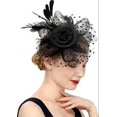 thumbnail image 2 of LinYooLi Chapeaux de Fête pour Femmes, Bandeau de Fête, Chapeaux de Derby Kentucky, Accessoire de Tête, 2 of 8