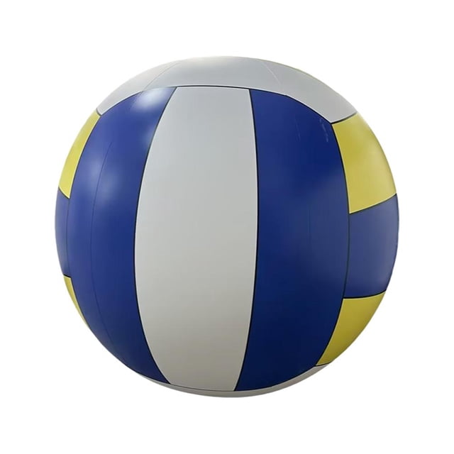 COCEQUC New Giant PVC Inflatable Beach Volleyball Big Football Meeting Ball Sports Grass Outdoor Ball Beach Volleyball Building Fun