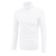 thumbnail image 2 of INSPIRE CHIC Men's Pullover Turtle Neck Long Sleeves Stretchy Slim Fit Tops, 2 of 6