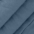 thumbnail image 4 of yoeyez Robe Maxi d'Été en Lin pour Femmes, Robe d'Été Plissée à Manches Cap pour Dames Grande Taille, Col Rond, Mini-Robe Décontractée Froncée, Coupe Ample, Ligne A, Robes de Plage Bleu, 3TG, 4 of 7
