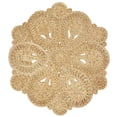 thumbnail image 1 of LR Resources NATUR12029NAT40RD Tapis Rond en Jute Naturel 4 Pieds, Naturel, 1 of 1