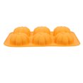 thumbnail image 2 of Pumpkin Chocolate Mold 6-cave Reusable Pumpkin Shaped Small Cake Candy Mold, 2 of 8