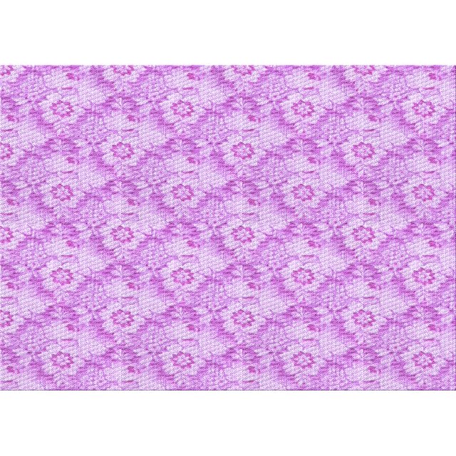 Ahgly Tapis Rectangulaire Lavable en Machine Intérieur Transitionnel Fleur Rose, 5 Pieds x 7 Pieds