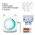 thumbnail image 2 of Mini Pocket Printer Portable Thermal Printer Machine Wireless BT Connection 203DPI for Picture Label DIY, 2 of 8