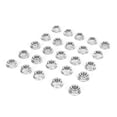 thumbnail image 1 of Flange Nut, Practical Hardware Rust-proof Stainless Steel High Reliability  For Greenhouse Supplies Accessories M8, 1 of 8